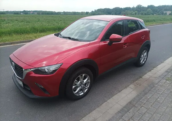 mazda cx-3 Mazda CX-3 cena 76000 przebieg: 70000, rok produkcji 2018 z Wrocław